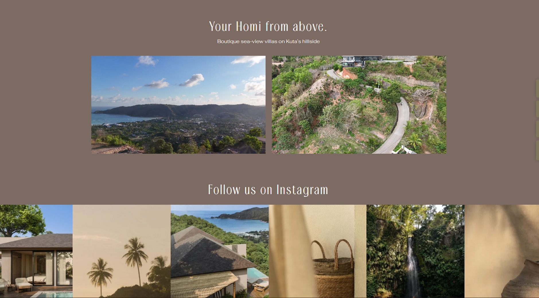 Villa interior living space