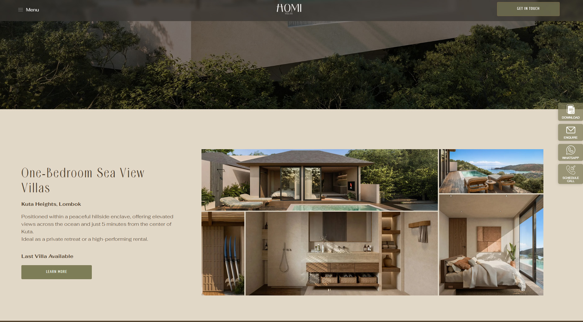 Bedroom and interior detail