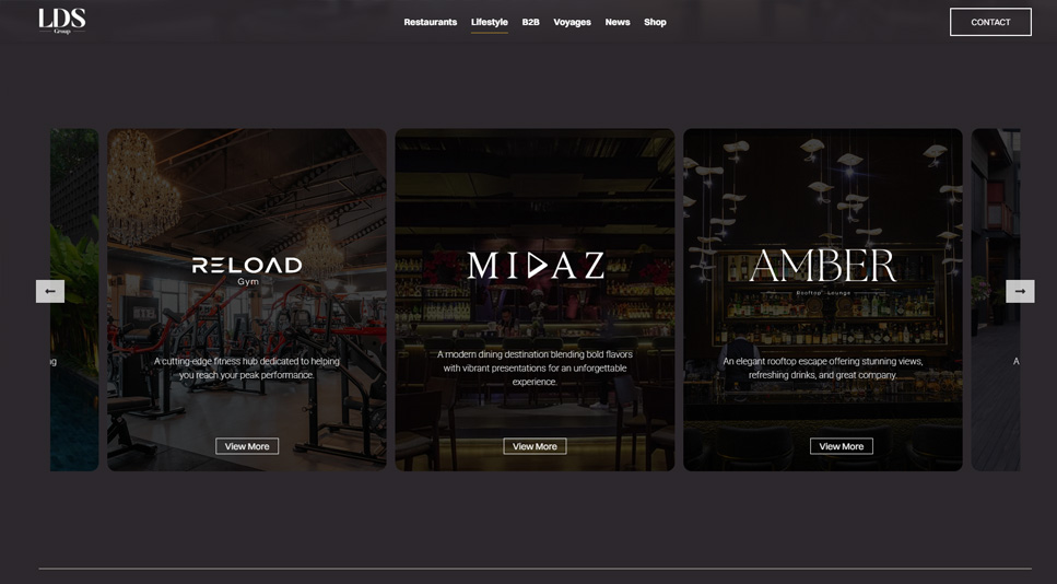 Interior and brand atmosphere